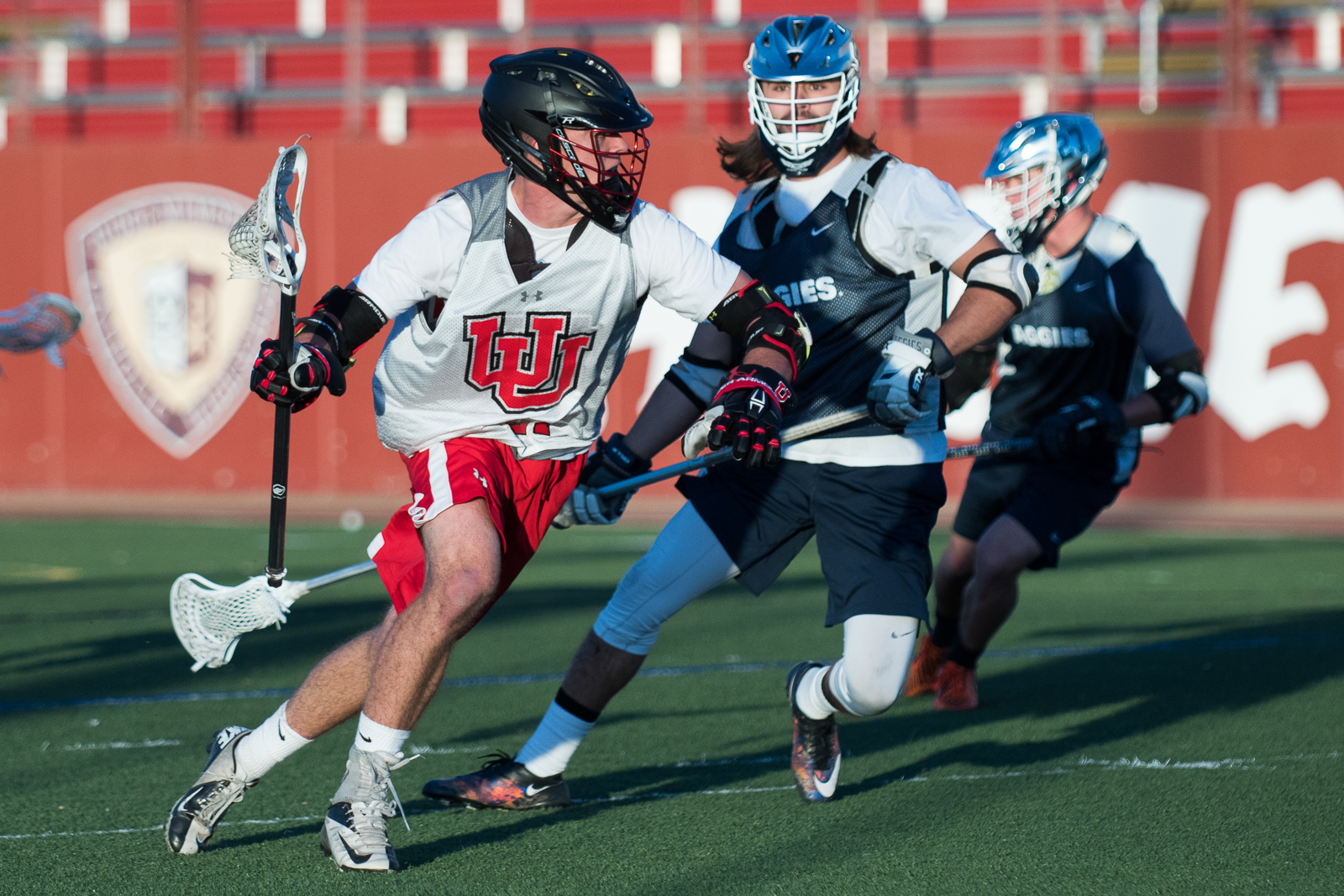 Utah State Aggies Utah Utes Fall Scrimmage Utah Utes Lacrosse
